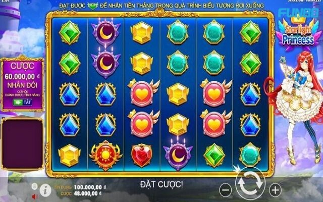 Công Chúa Ánh Sáng Fun88 - Slot Game Thế Giới Cổ Tích 8 Luật chơi Công Chúa Ánh Sáng tại Fun88